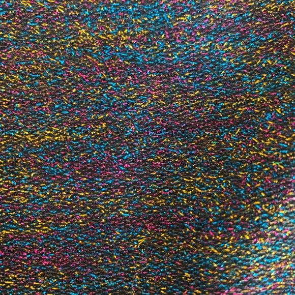 Multicolor Cropped Hoodie - Picture 3 of 3